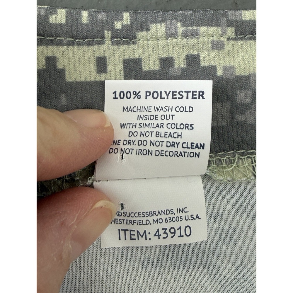 Detroit Tigers Camo Button Down Jersey XL Chevrolet Logo Promo Vintagecore - Picture 4 of 5